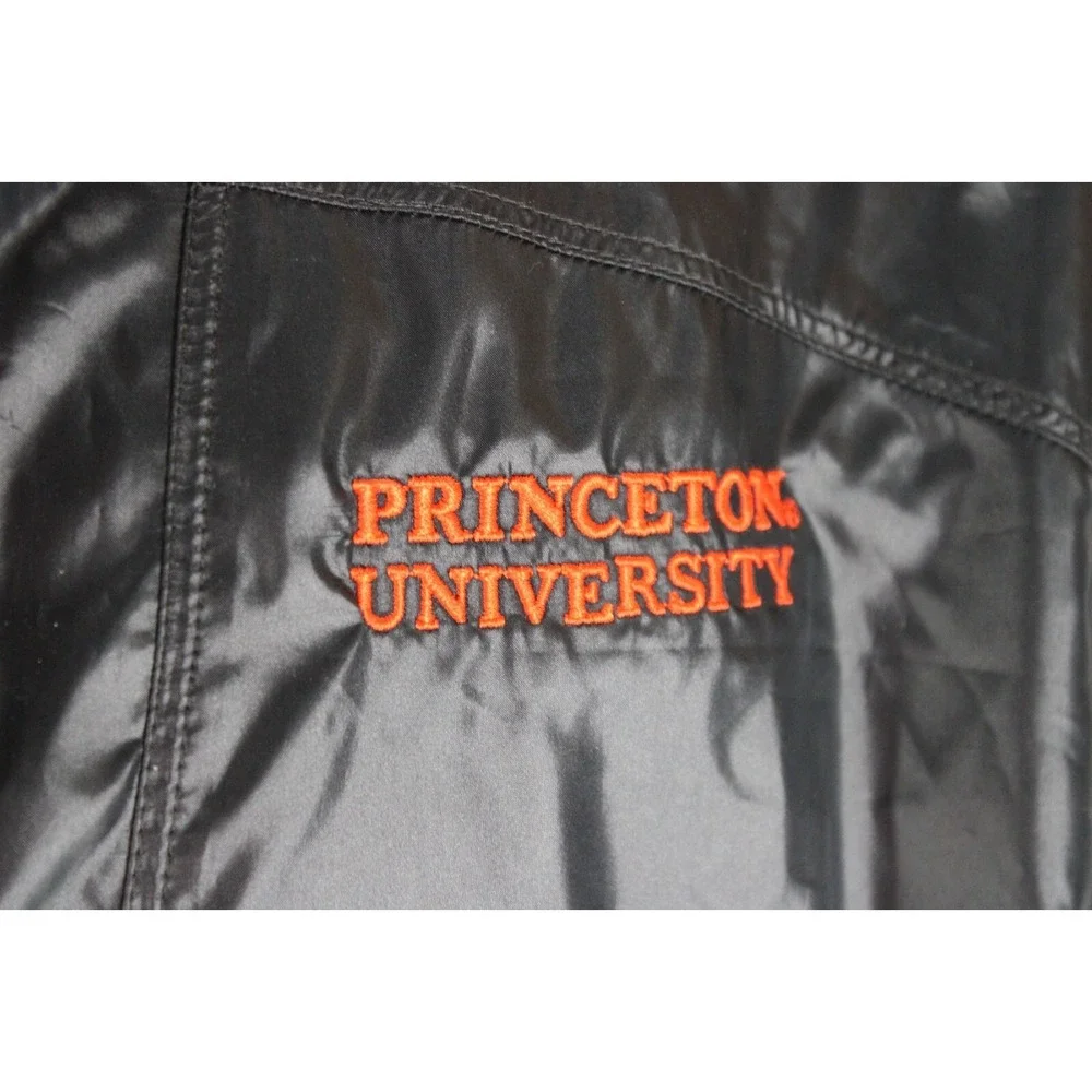 NWOT Columbia Rain Jacket University of Princeton Black Size Large‎ Polyester